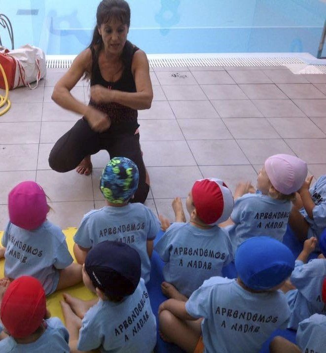 Clase de natación